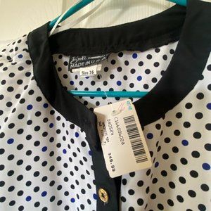 NWT Vintage Polka Dot Dress